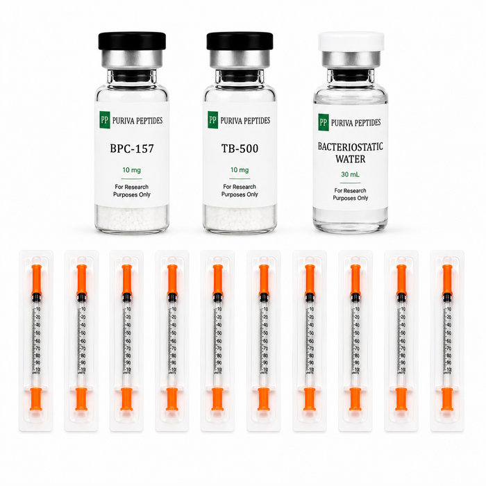 Recovery & Repair Stack — research peptide vial from Puriva Peptides