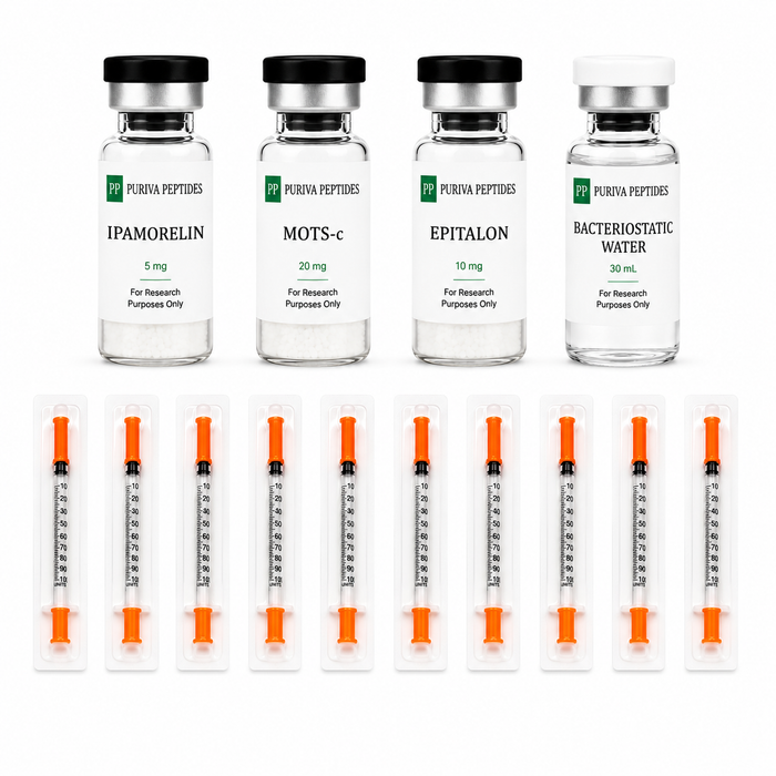 Cellular Performance Stack — research peptide vial from Puriva Peptides