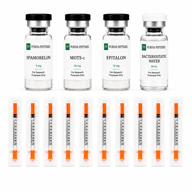 Cellular Performance Stack — research peptide vial from Puriva Peptides