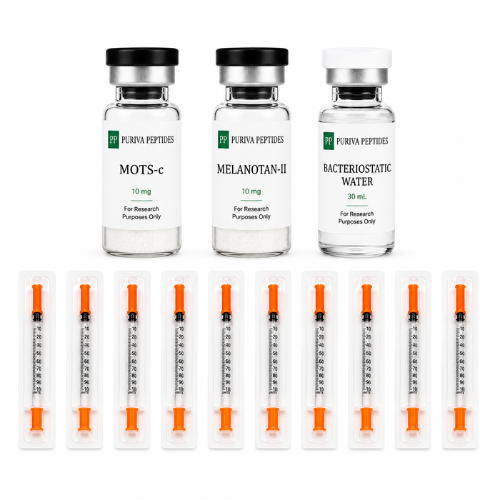 Metabolic Performance Stack — research peptide vial from Puriva Peptides
