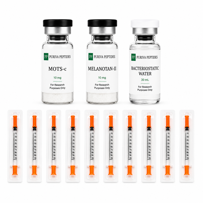 Metabolic Performance Stack — research peptide vial from Puriva Peptides
