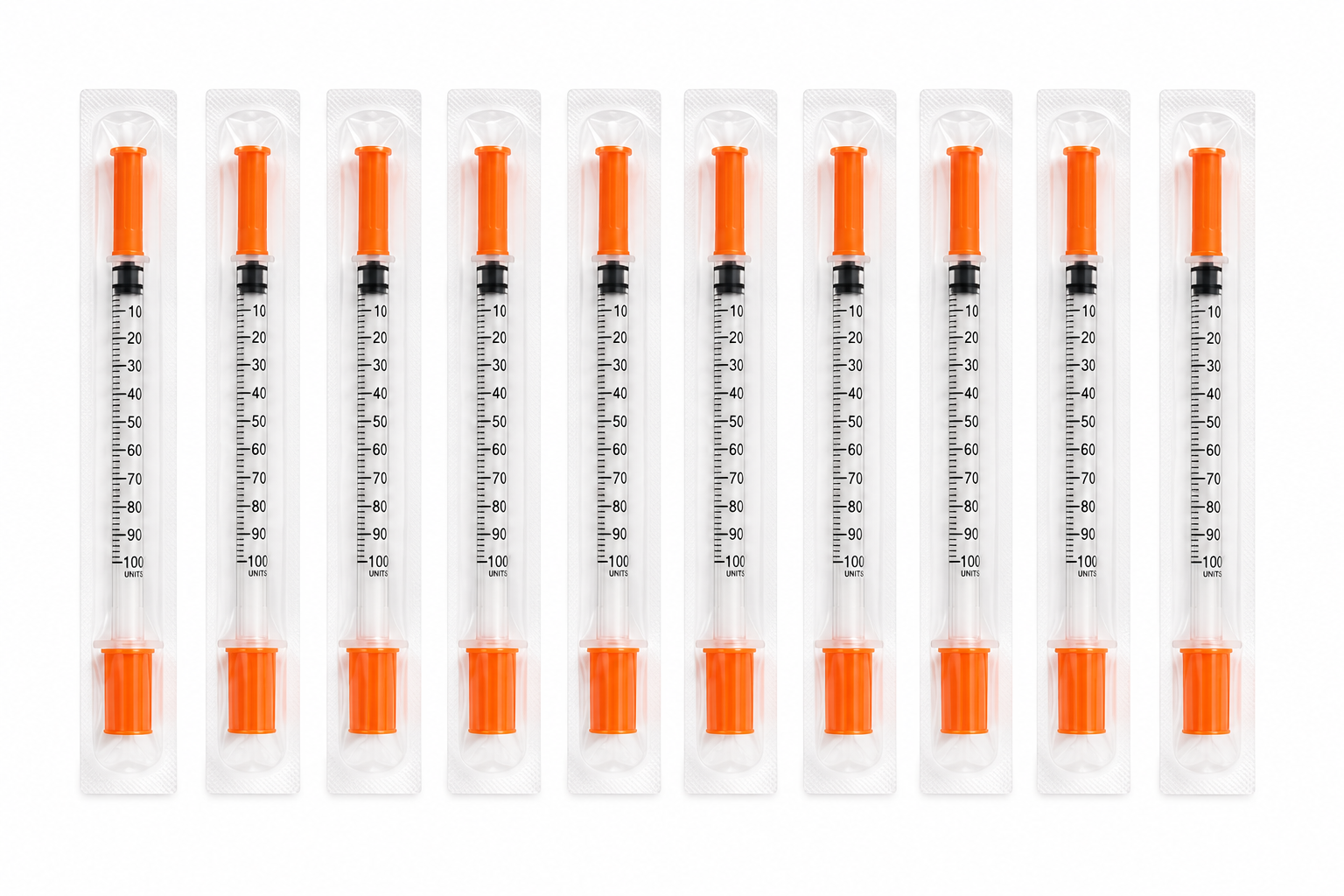 Insulin Syringes (10-pack)