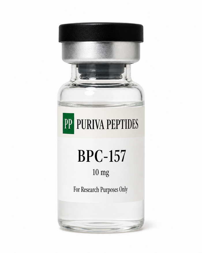 BPC-157 — research peptide vial from Puriva Peptides