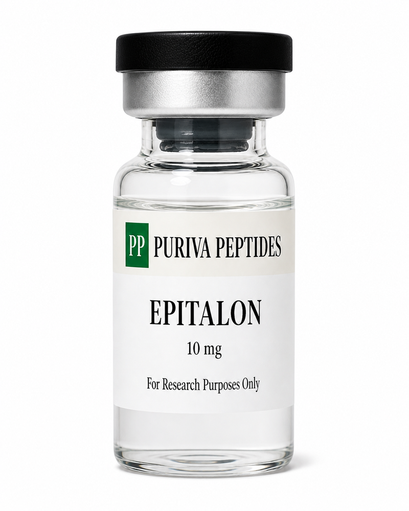 Epitalon — research peptide vial from Puriva Peptides