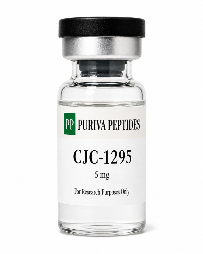 CJC-1295 — research peptide vial from Puriva Peptides