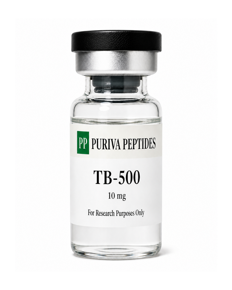 TB-500 — research peptide vial from Puriva Peptides