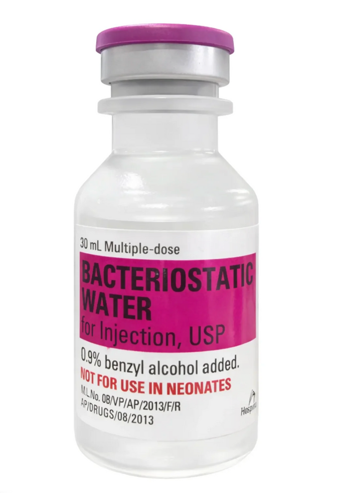 BAC Water (Pfizer) — research peptide vial from Puriva Peptides